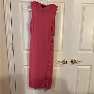 T.D.C Pink Form-Fitting Dress